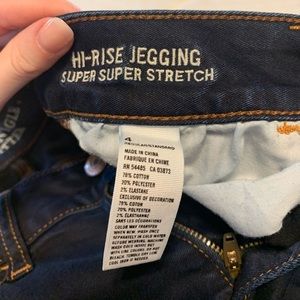 American Eagle HighRise SuperSuper Stretch Jegging